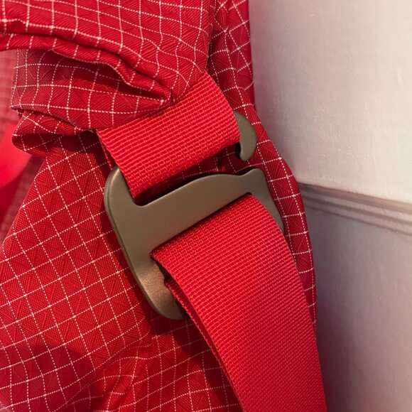 Adsum Zip Tote | Red Ripstop - Picture 7 of 7